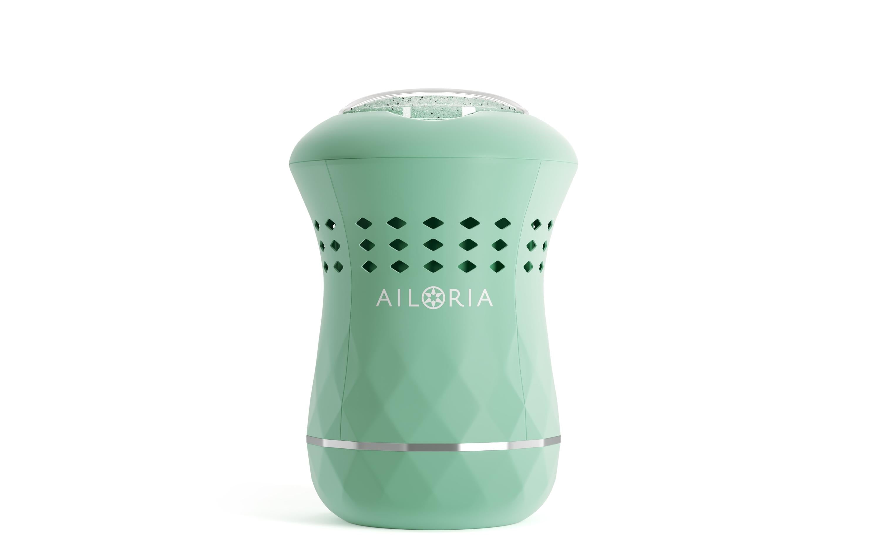 Ailoria Hornhautentferner LUSTRE USB mint Integrierte Absaugfunktion