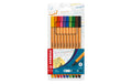 STABILO point 88 10er Etui Farben: grün, rot, blau, schwarz, violett,
