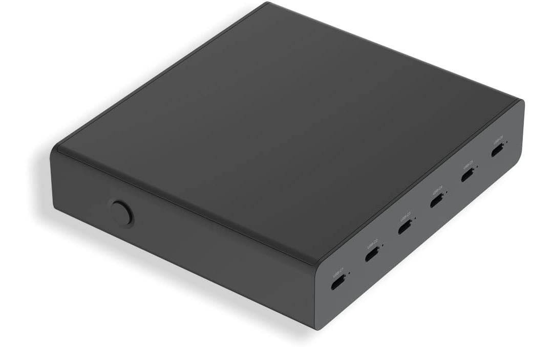 LMP SmartCharge 6P USB-C GaN Ladegerät 72W 72W schwarz