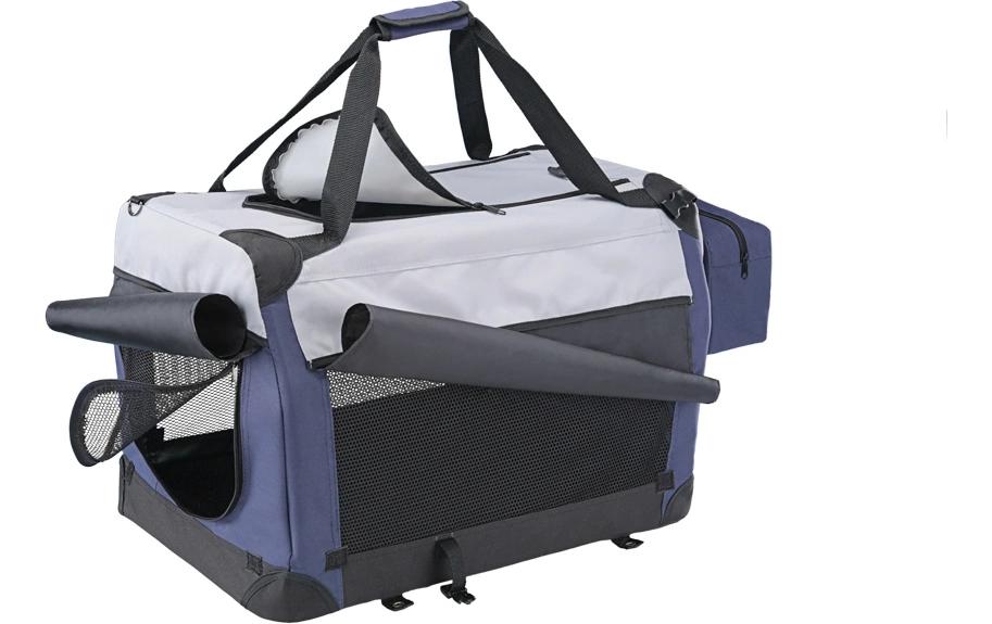 Nobby Tasche Traveller Plus L Blau / grau, 82 x 59 x 59 cm