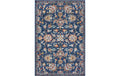 Hanse Home Teppich Caracci Blau 120x170cm, Polypropylen, Jute / PP