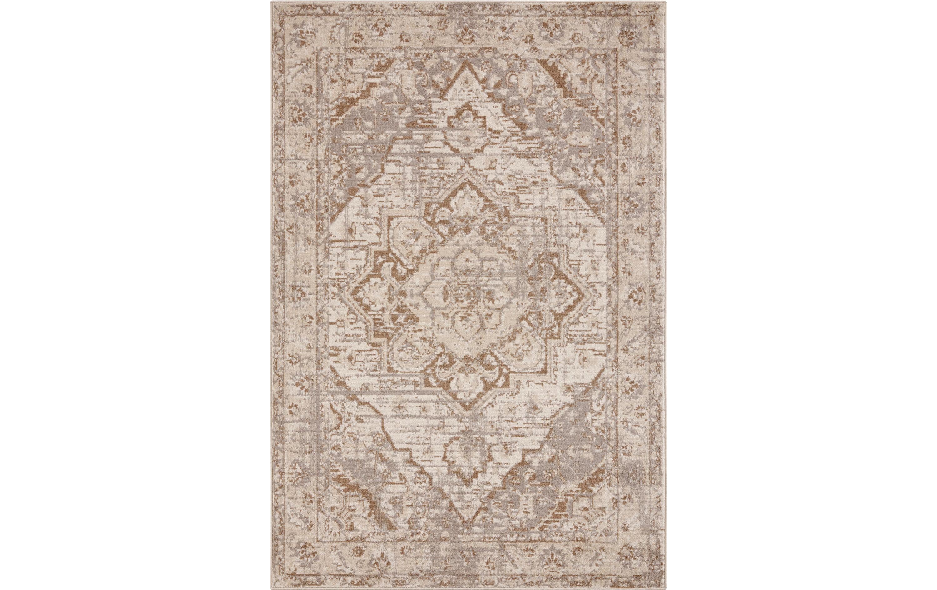 Hanse Home Teppich Sand Creme/Braun 120x170cm, Polypropylen, Jute / PP