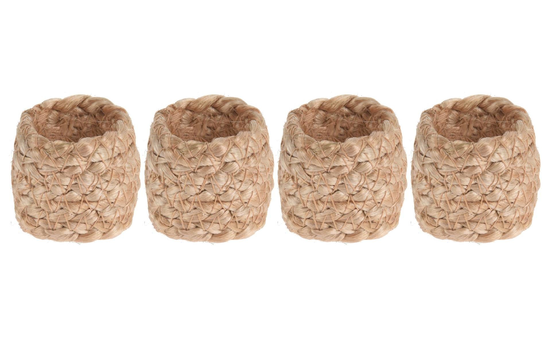 FURBER Serviettenring 4er Set 4 Stk., natur