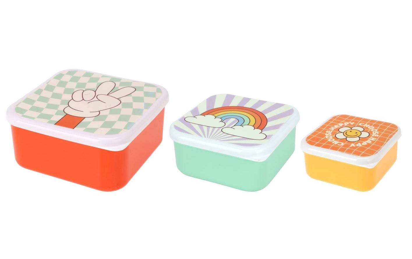 FURBER Lunch & Snack Box 3er Set 3-teilig, PP