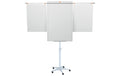 Nobo Flipchart Barracuda - mobil Stabiler Sternfuss mit 5 Rollen