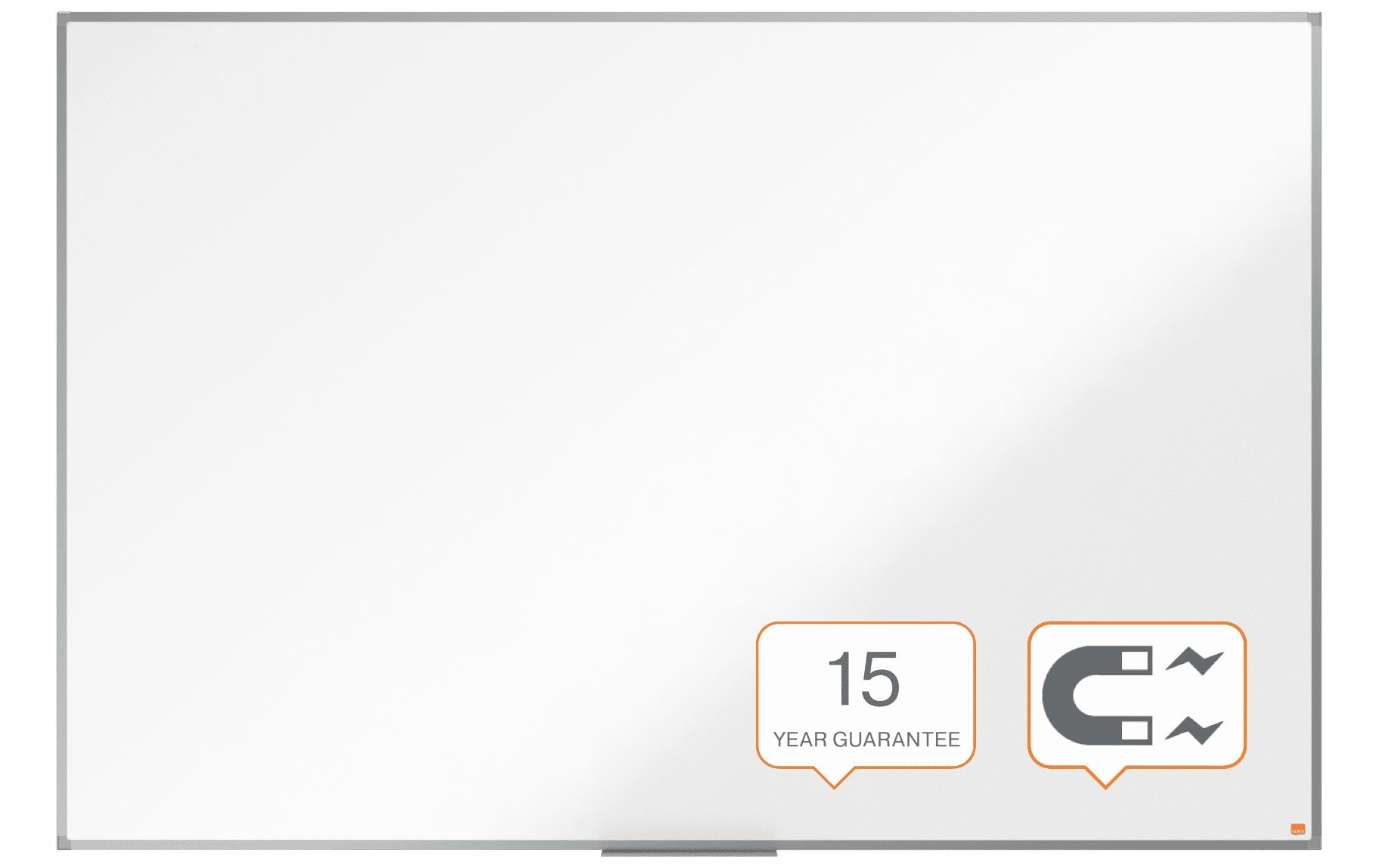 Nobo Whiteboard Basic 180 x 120 cm mit Aluminiumrahmen