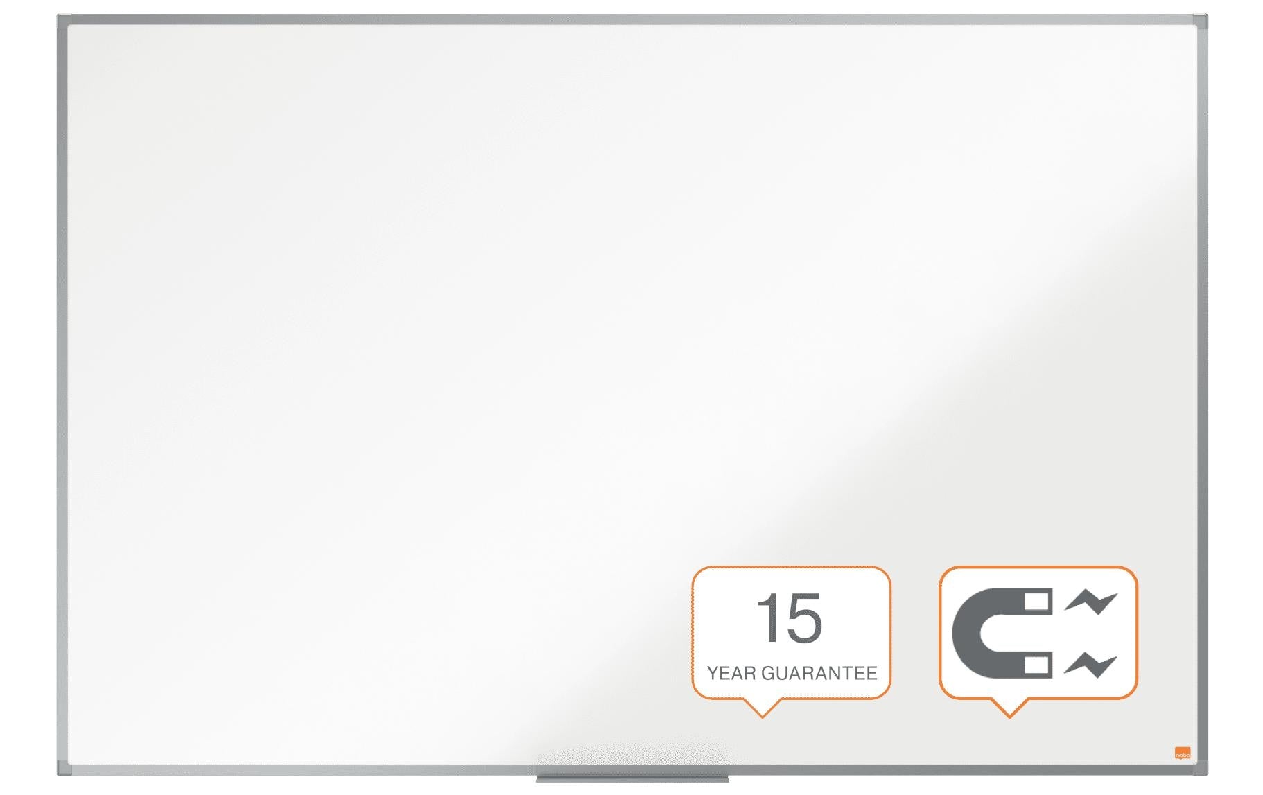 Nobo Whiteboard Basic 150 x 100 cm mit Aluminiumrahmen