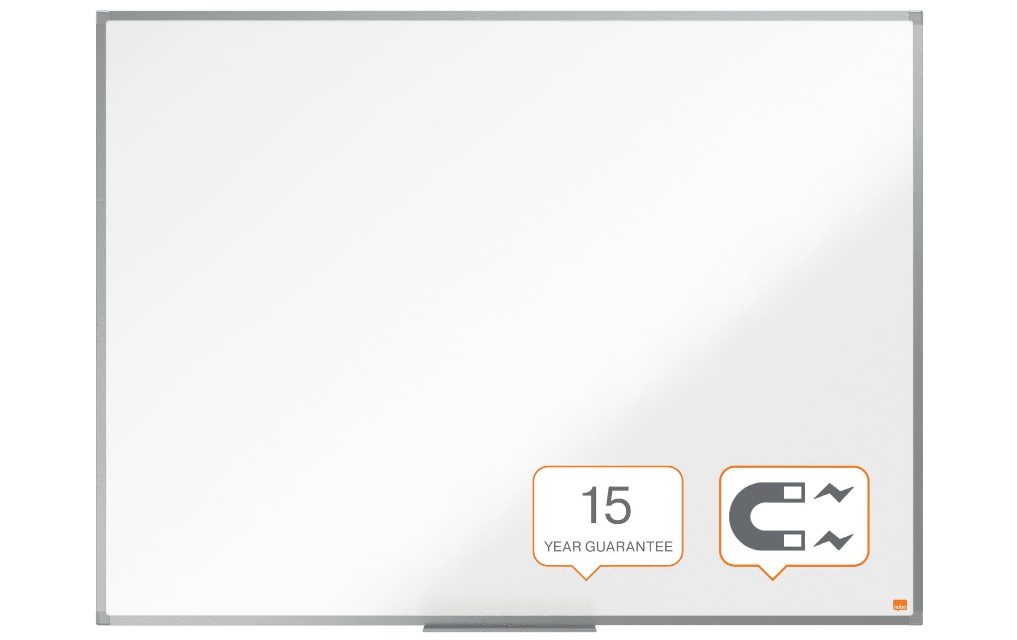 Nobo Whiteboard Basic 120 x 90 cm mit Aluminiumrahmen