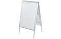 Nobo Plakatständer A1, wetterfest hochwertiger Aluminiumrahmen, 32mm breit,