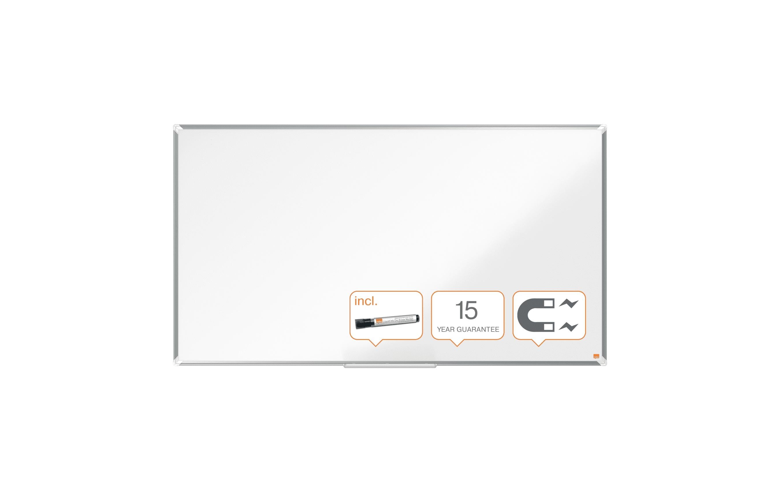 Nobo Premium Plus Whiteboard Stahl