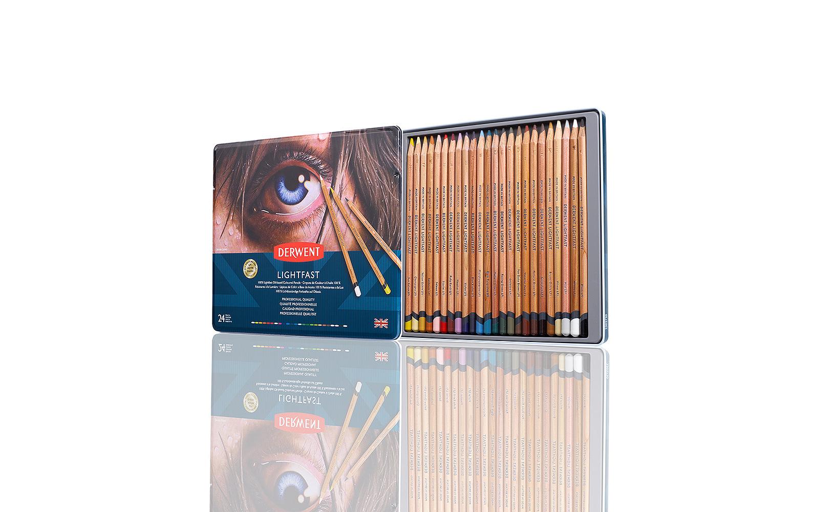 Derwent Professional Farbstift Lightfast 24 Stk.