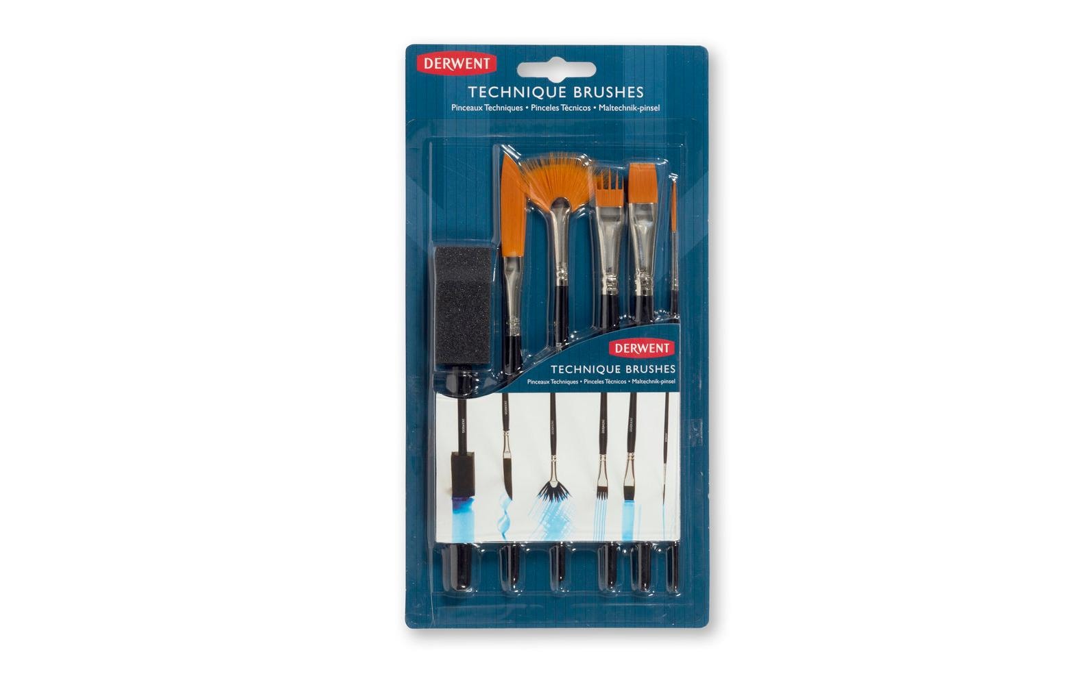 Derwent technik Brush Pinsel Set
