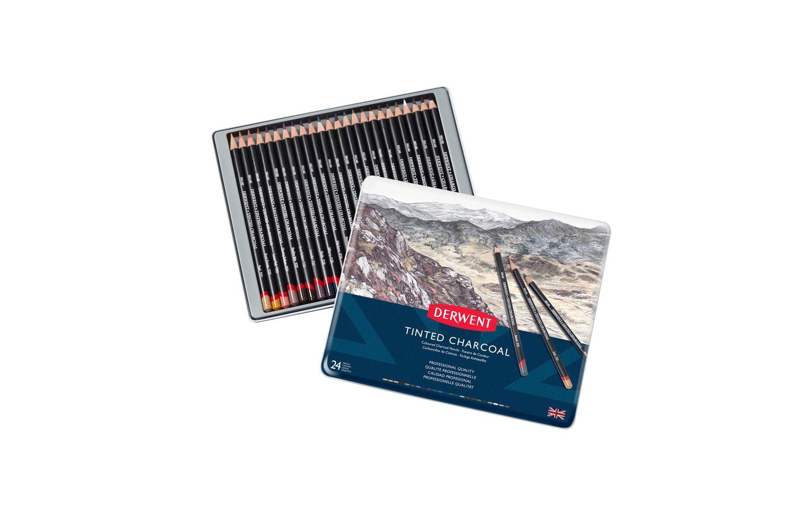 Derwent Professional Kohlestift 24 STk. SB