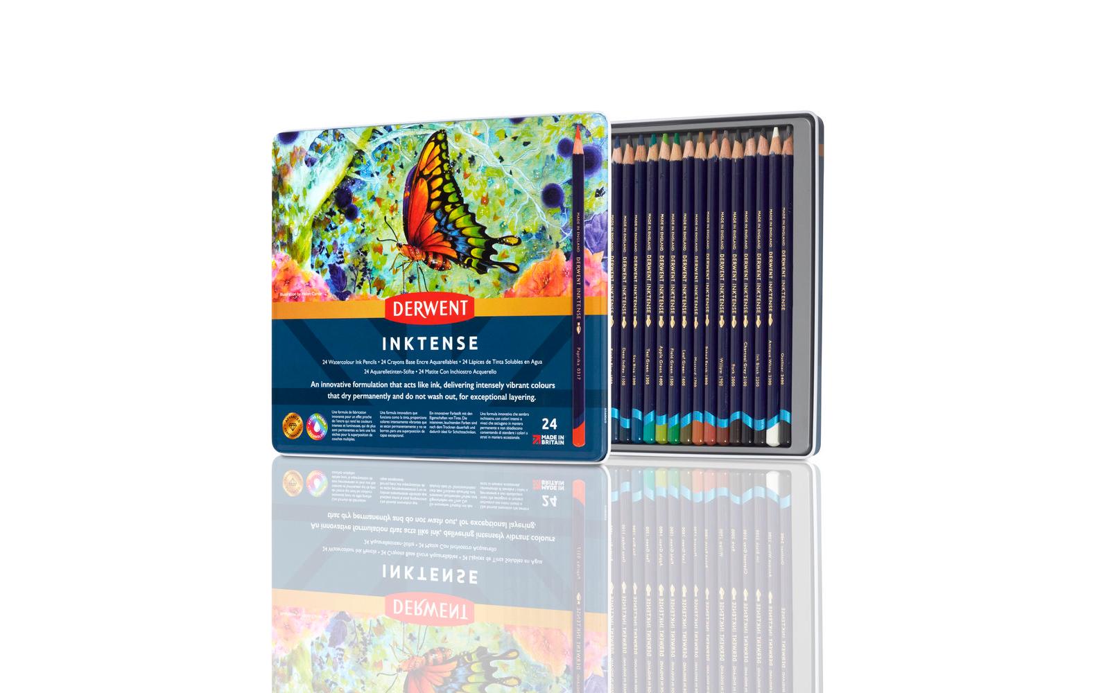 Derwent Professional Aquarellstift Inktense 24 STk.