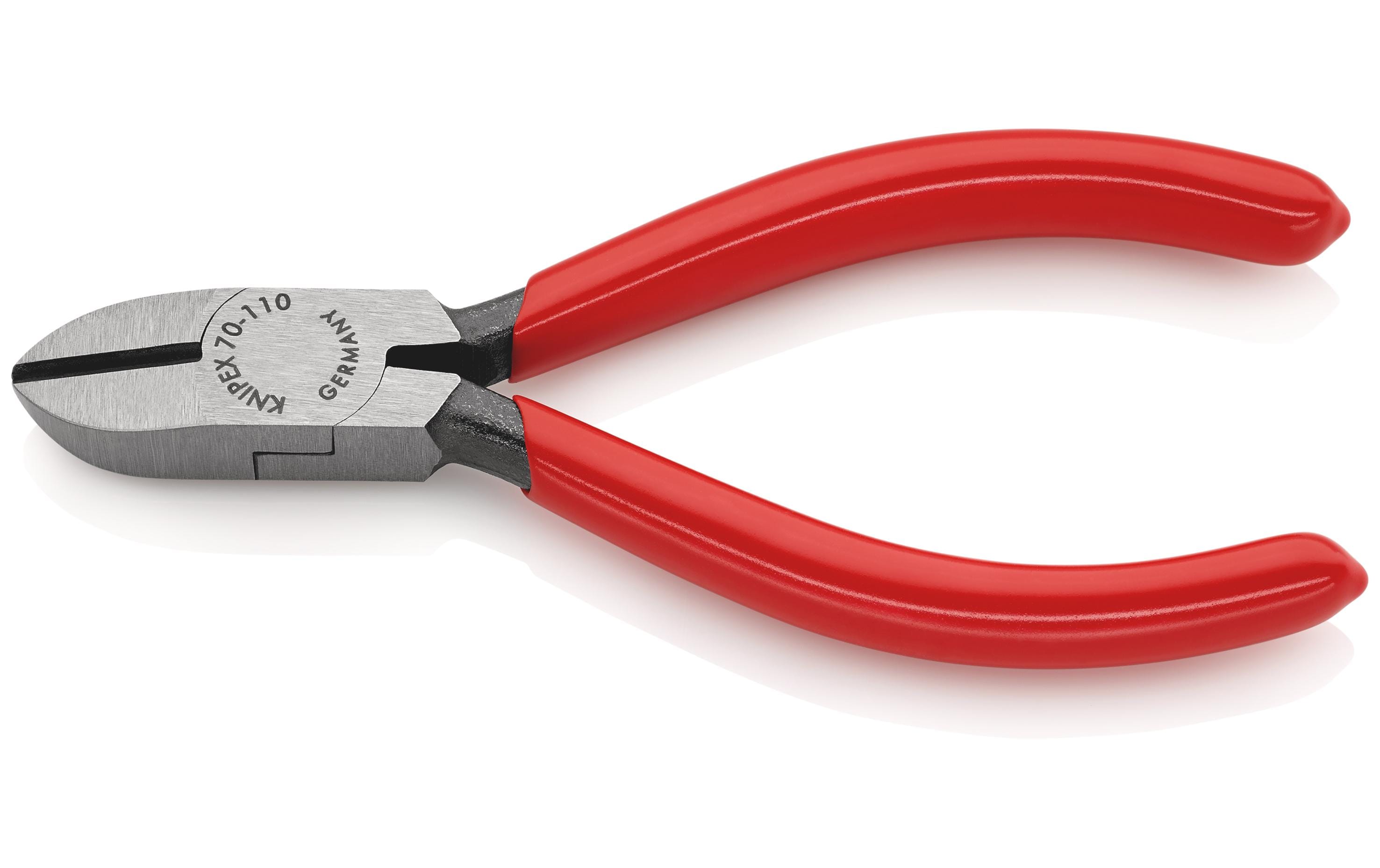 Knipex Seitenschneider 110 mm 110 mm Schneide mit Facette