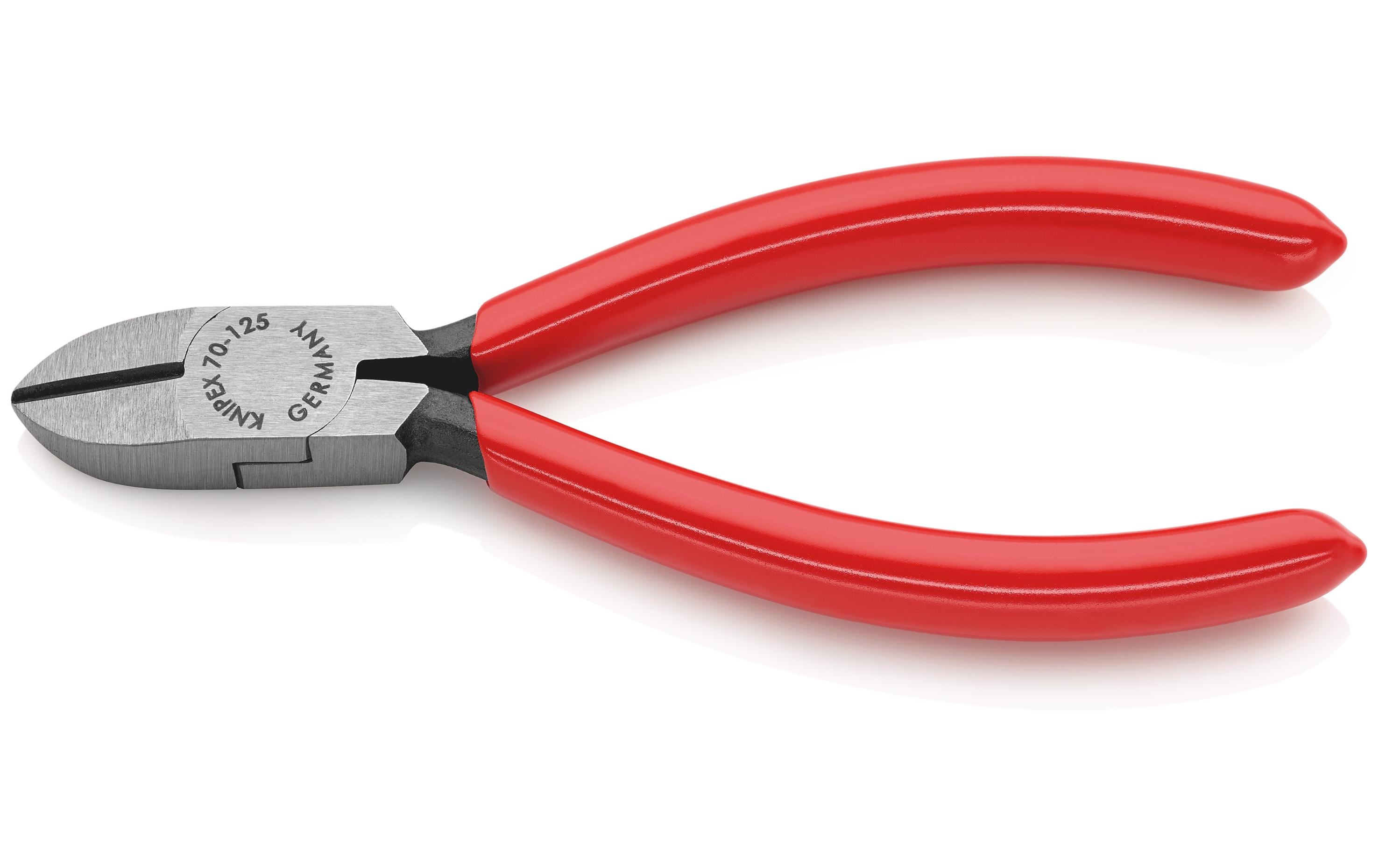 Knipex Seitenschneider 125 mm 125 mm Schneide mit Facette