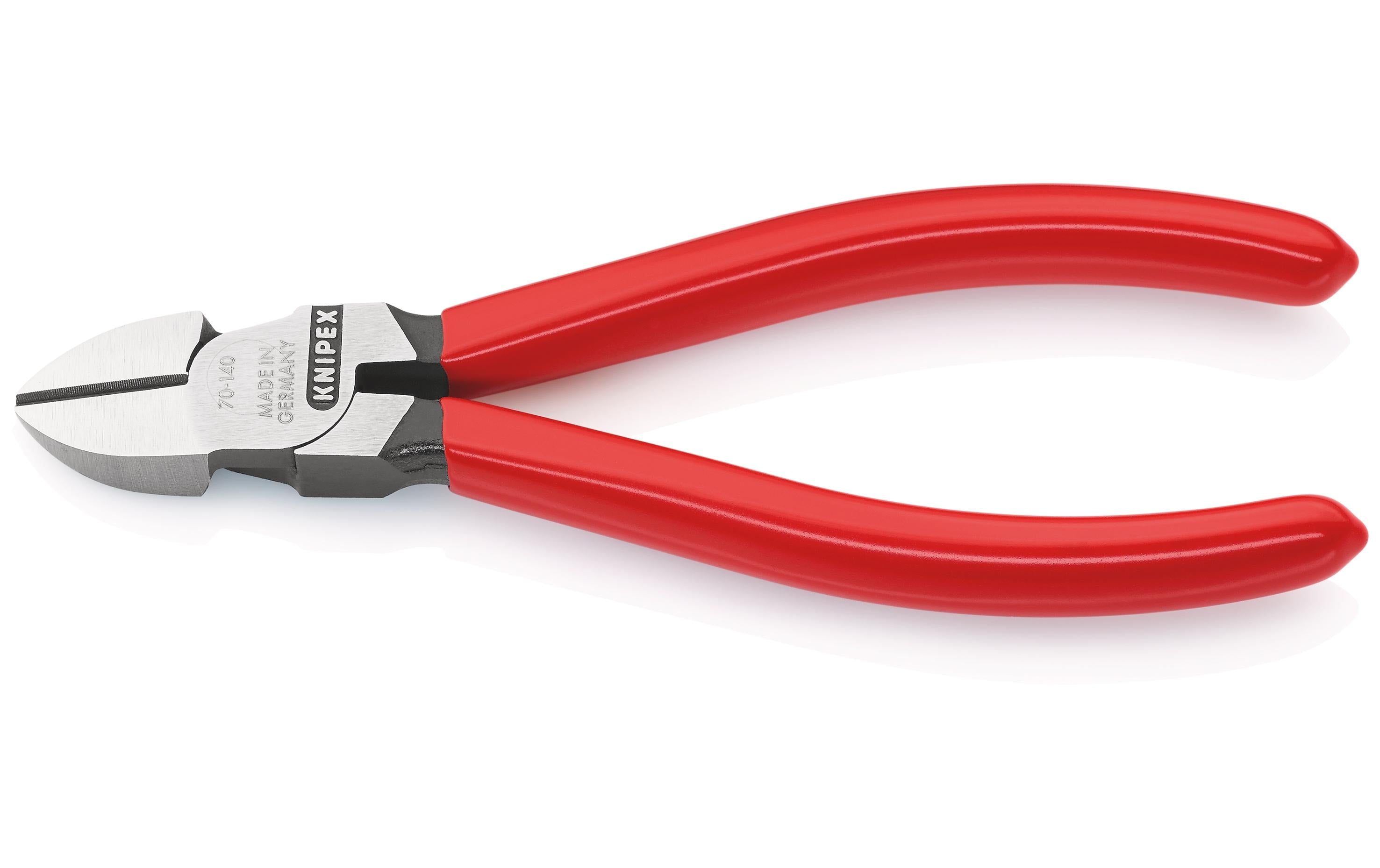 Knipex Seitenschneider 140 mm 140 mm Schneide mit Facette