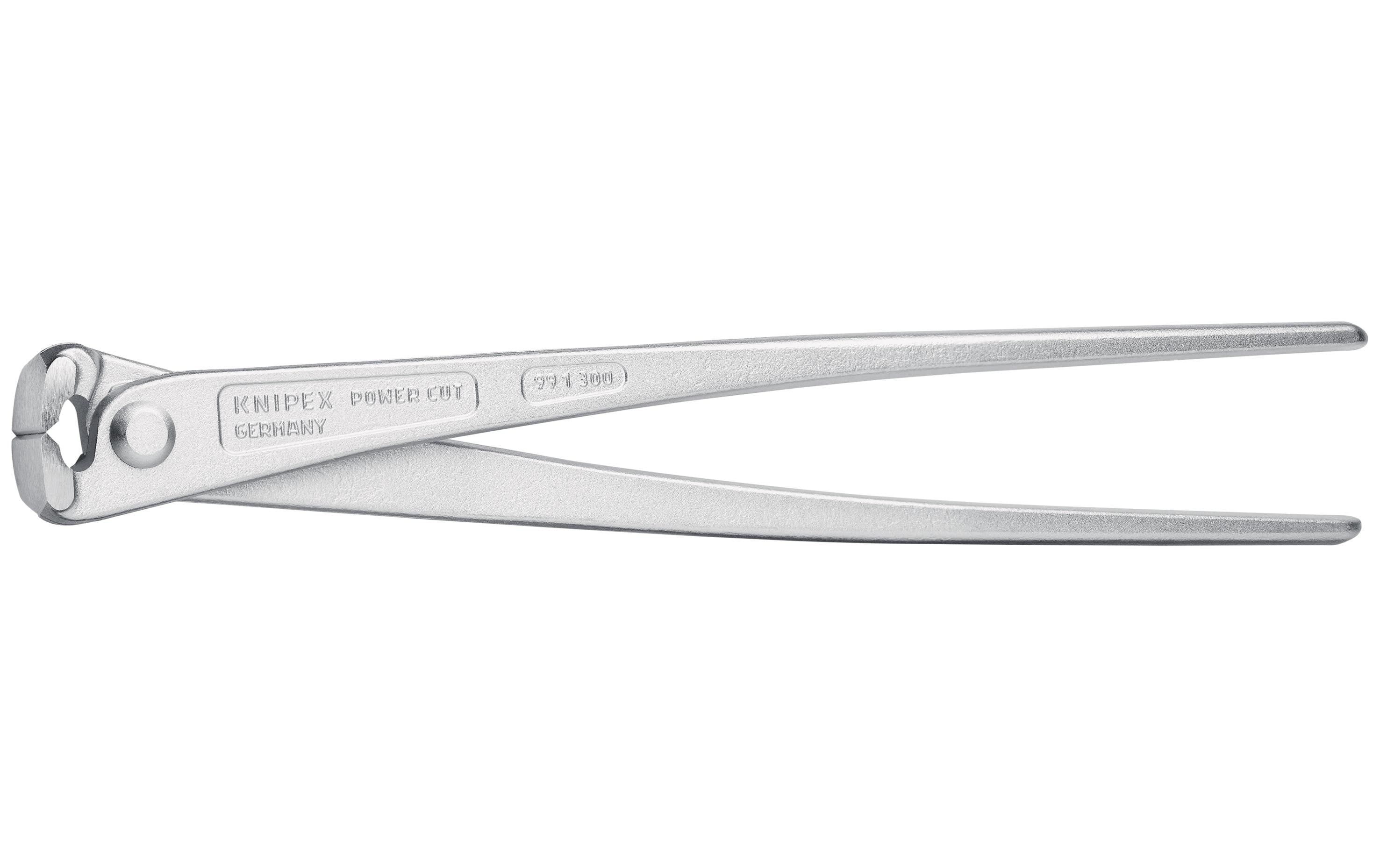 Knipex Kraft-Monierzange poliert 300 mm Schneide mit Facette