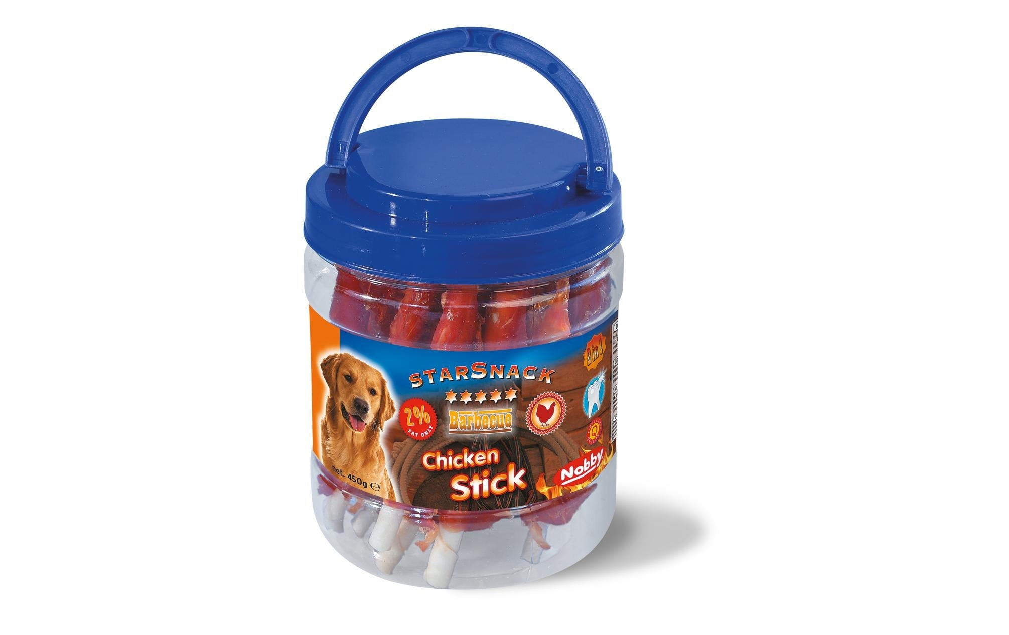 Nobby StarSnack Barbecue Chicken Stick Dose 450 g