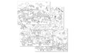 Trendform Papiertischset Kids 29.7 cm x 42 cm / 4 Sujet à 12 Blatt