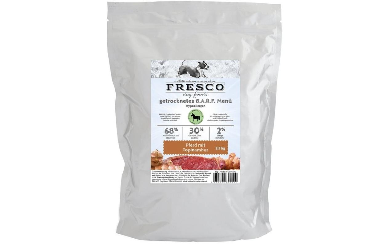 Fresco Trockenbarf Hypoallergen-Menü Pferd mit Topinambur 2.5kg