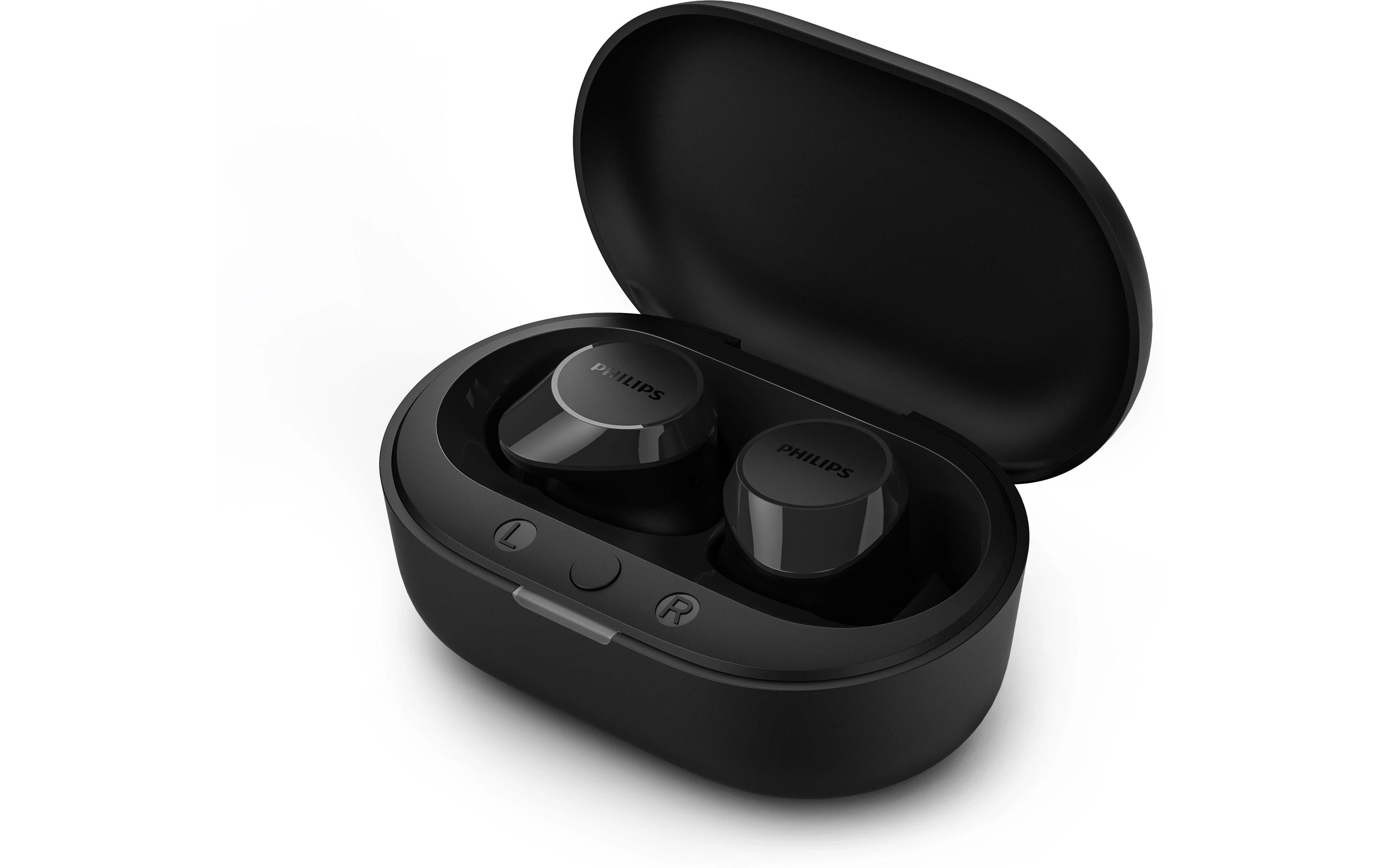 Philips TAT1209BK, True Wireless In-Ear schwarz, bis 18h Akku