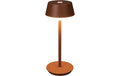 Konstsmide USB-Tischleuchte Lyon Terracotta LED RGBW, Akku, Dimmbar / IP54