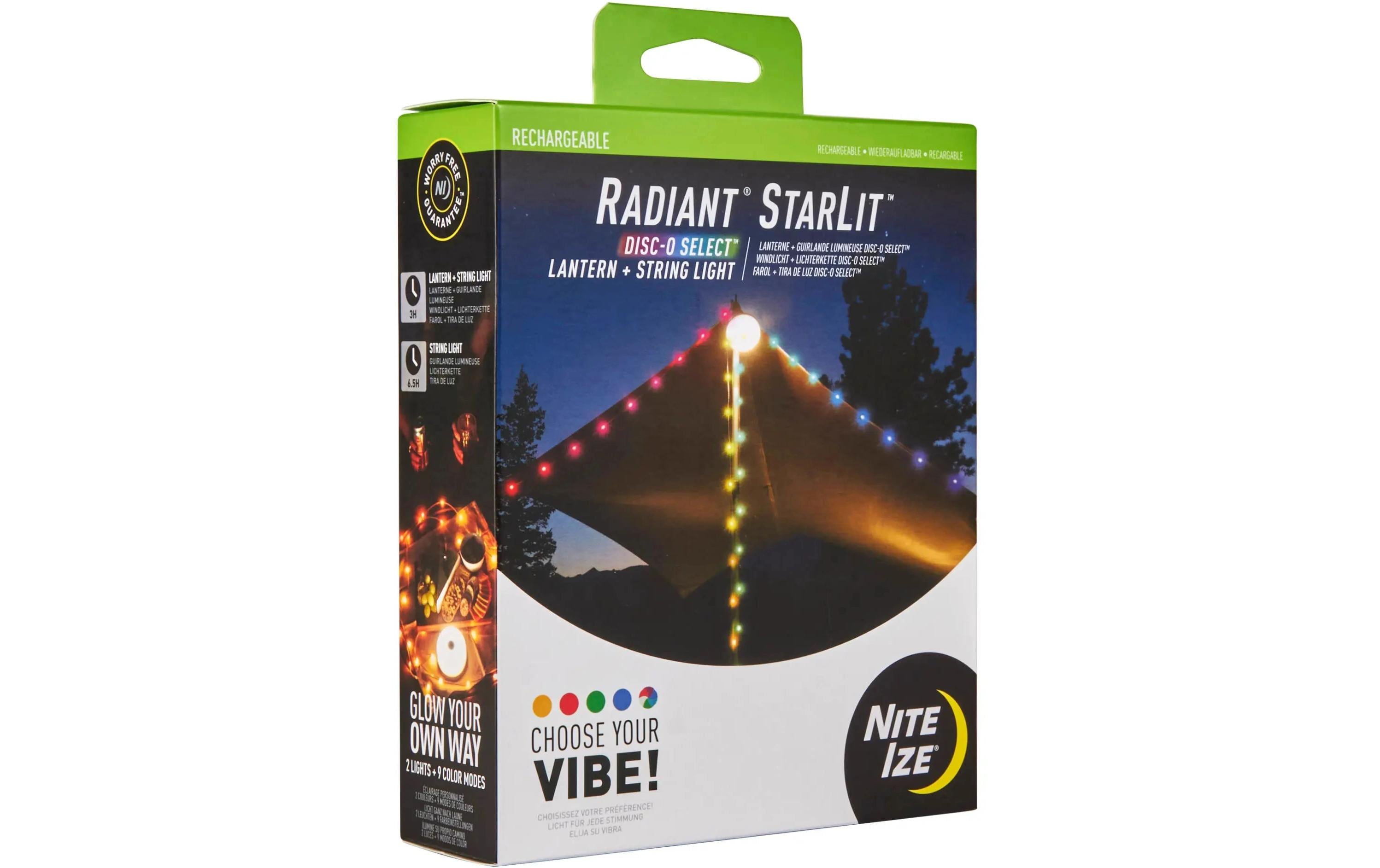 NiteIze Radiant StarLit Rechargeable Laterne & Lichterkette