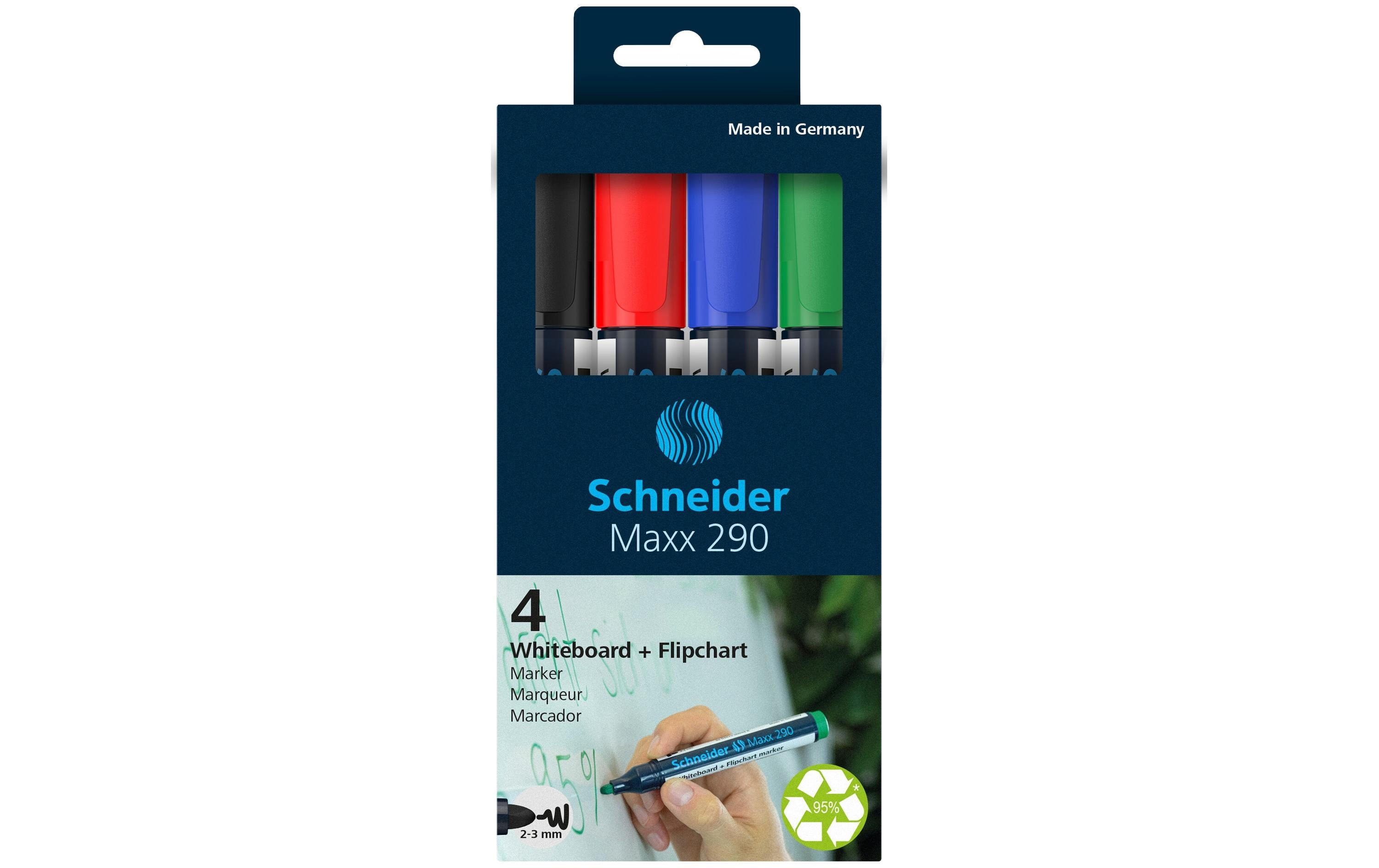 Schneider Whiteboardmarker Maxx 290 4-er Set