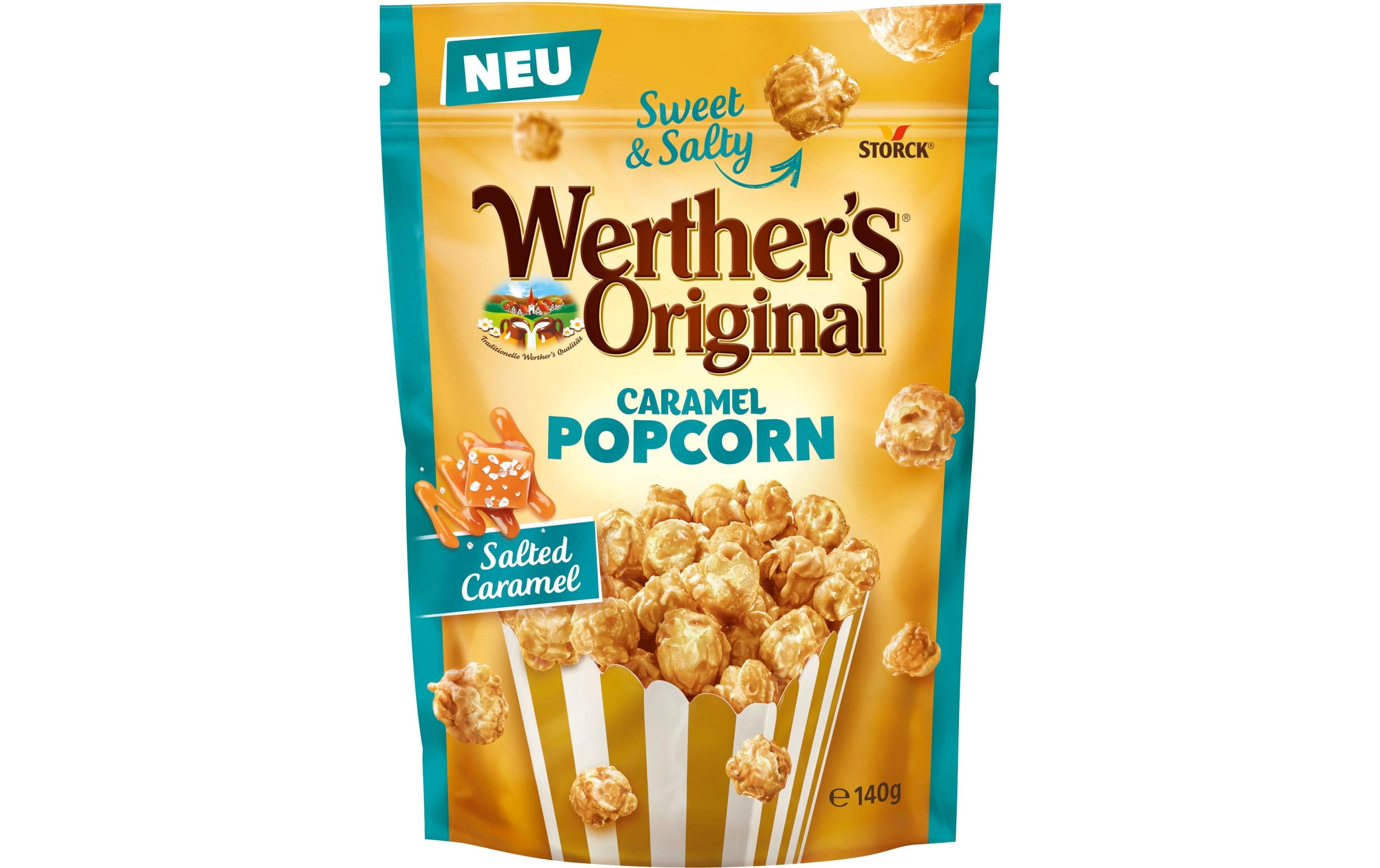Werthers Original Caramel Popcorn Salted 140g