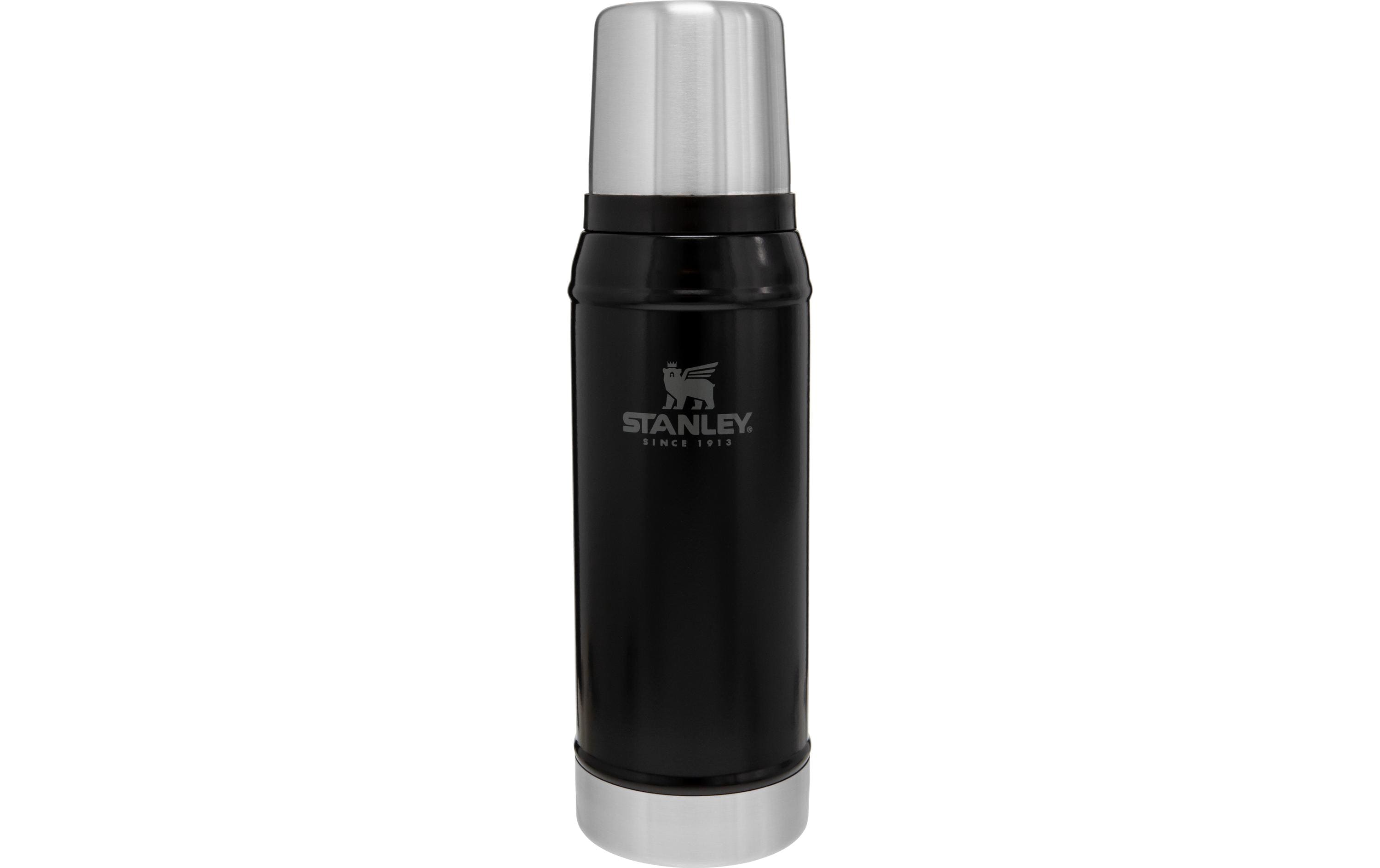 Stanley Thermosflasche Classic 0.75l matte black pebble