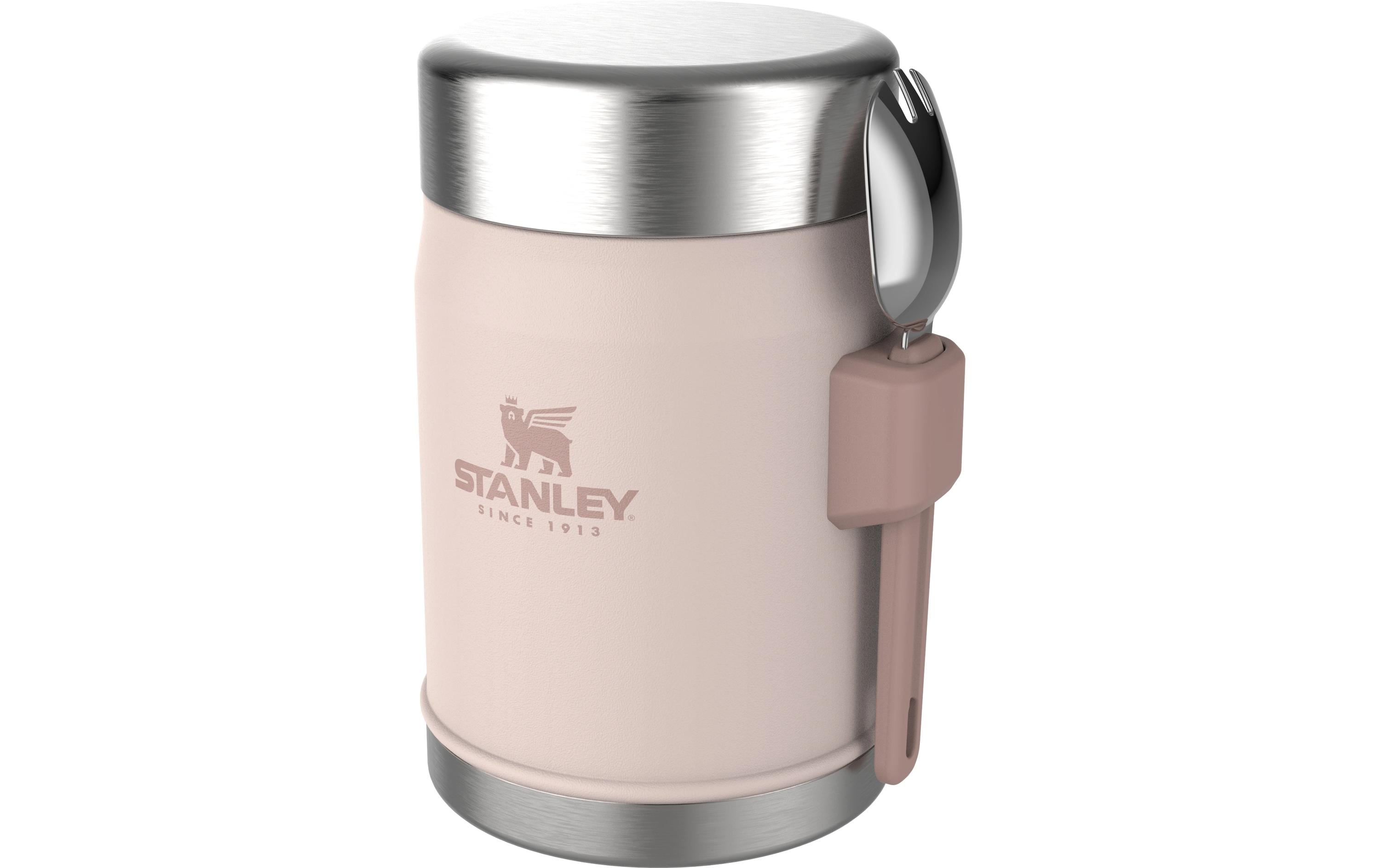 Stanley Legendary Food Jar + Spork 0.4l rose quartz