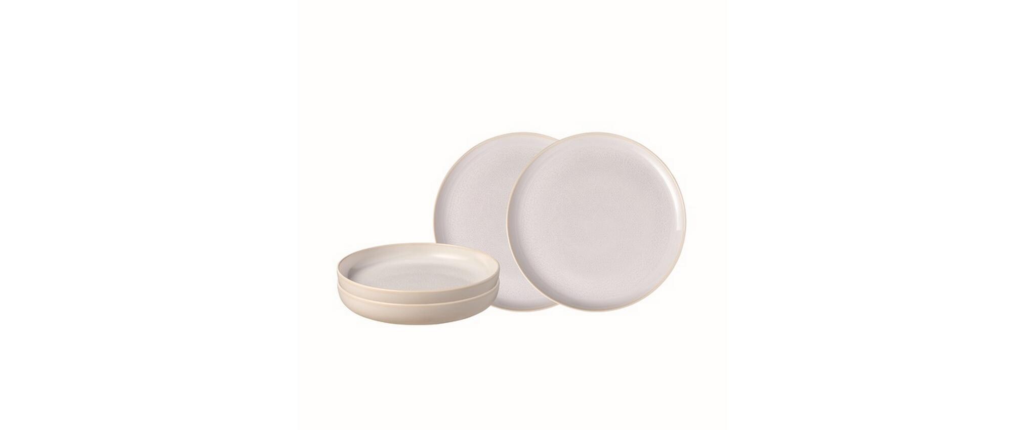 Villeroy & Boch Crafted Cotton Tafelset 4 tlg.
