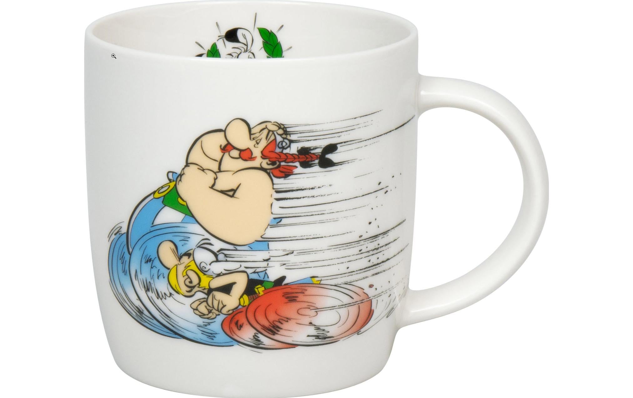 Könitz Becher Asterix Rennen - Courir 350ml, 12.3x9.2cm