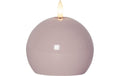 Star Trading LED Pillar Kerze Shine Indoor, Pink, 11.00 cm Höhe, Timer