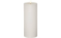 Star Trading LED Pillar Kerze Flow Big Indoor, Weiss, 27.50 cm Höhe, Timer