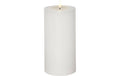 Star Trading LED Pillar Kerze Flow Big Indoor, Weiss, 22.50 cm Höhe, Timer
