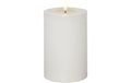 Star Trading LED Pillar Kerze Flow Big Indoor, Weiss, 17.50 cm Höhe, Timer