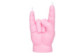 Candle Hand Baby You Rock Rosa,6x4x11 cm, Brenndauer ca. 1h