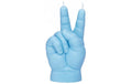 Candle Hand Baby Peace Blau,6x4x11 cm, Brenndauer ca. 1h