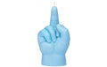 Candle Hand Baby F*ck You Blau,6x4x11 cm, Brenndauer ca. 1h