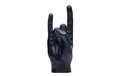Candle Hand You Rock Schwarz,20x8x7.5cm,Brenndauerca.2h