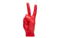 Candle Hand Victory Rot,20x7x8 cm,Brenndauer ca.2h