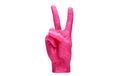 Candle Hand Victory Pink,20x7x8 cm,Brenndauer ca.2h