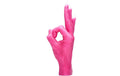 Candle Hand OK Pink,22x8x8 cm,Brenndauer ca.2h