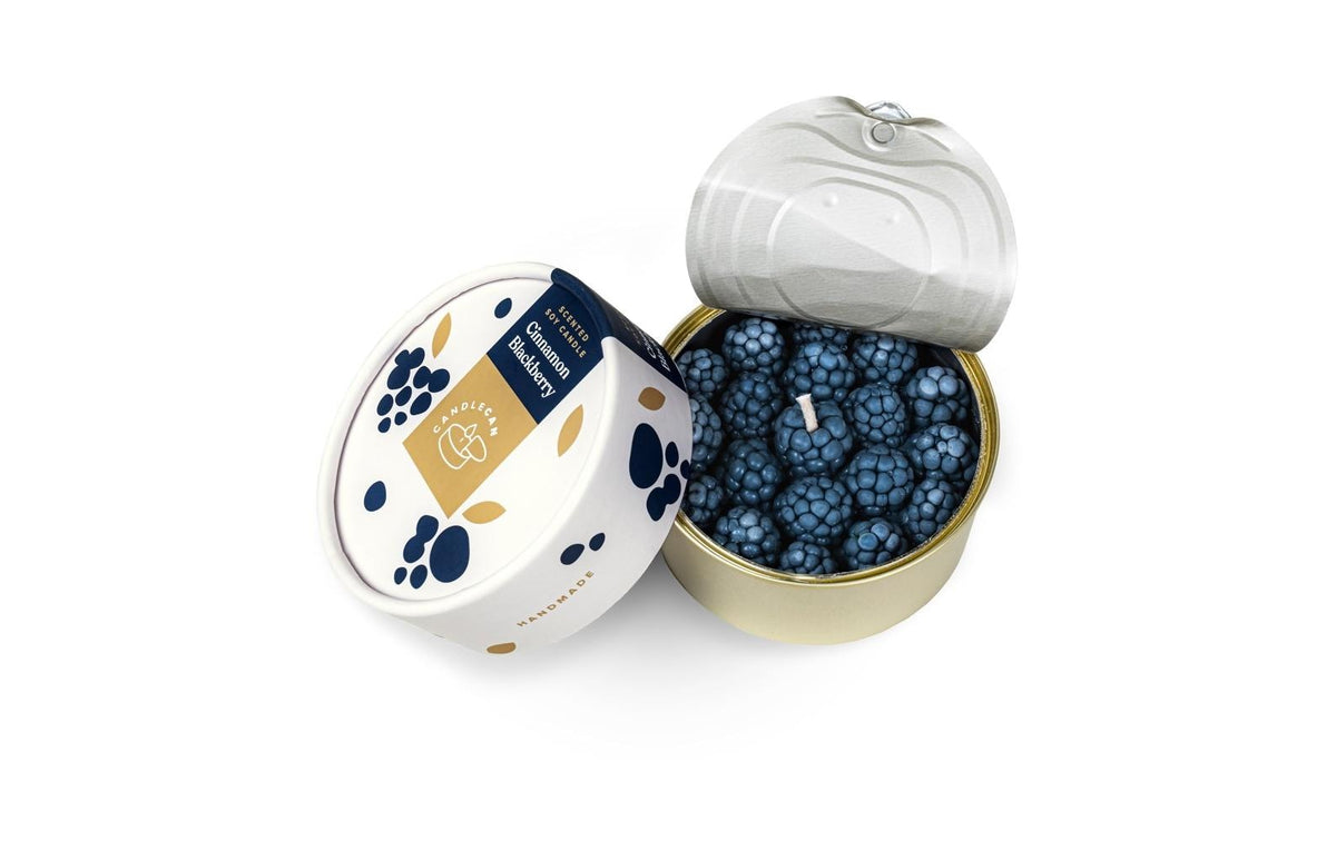 CandleCan Cinnamon Blackberry 10x5 cm (DxH), Brenndauer ca. 30h