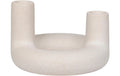 House Nordic Kerzenhalter Beige Keramik, ø13x8.5 cm