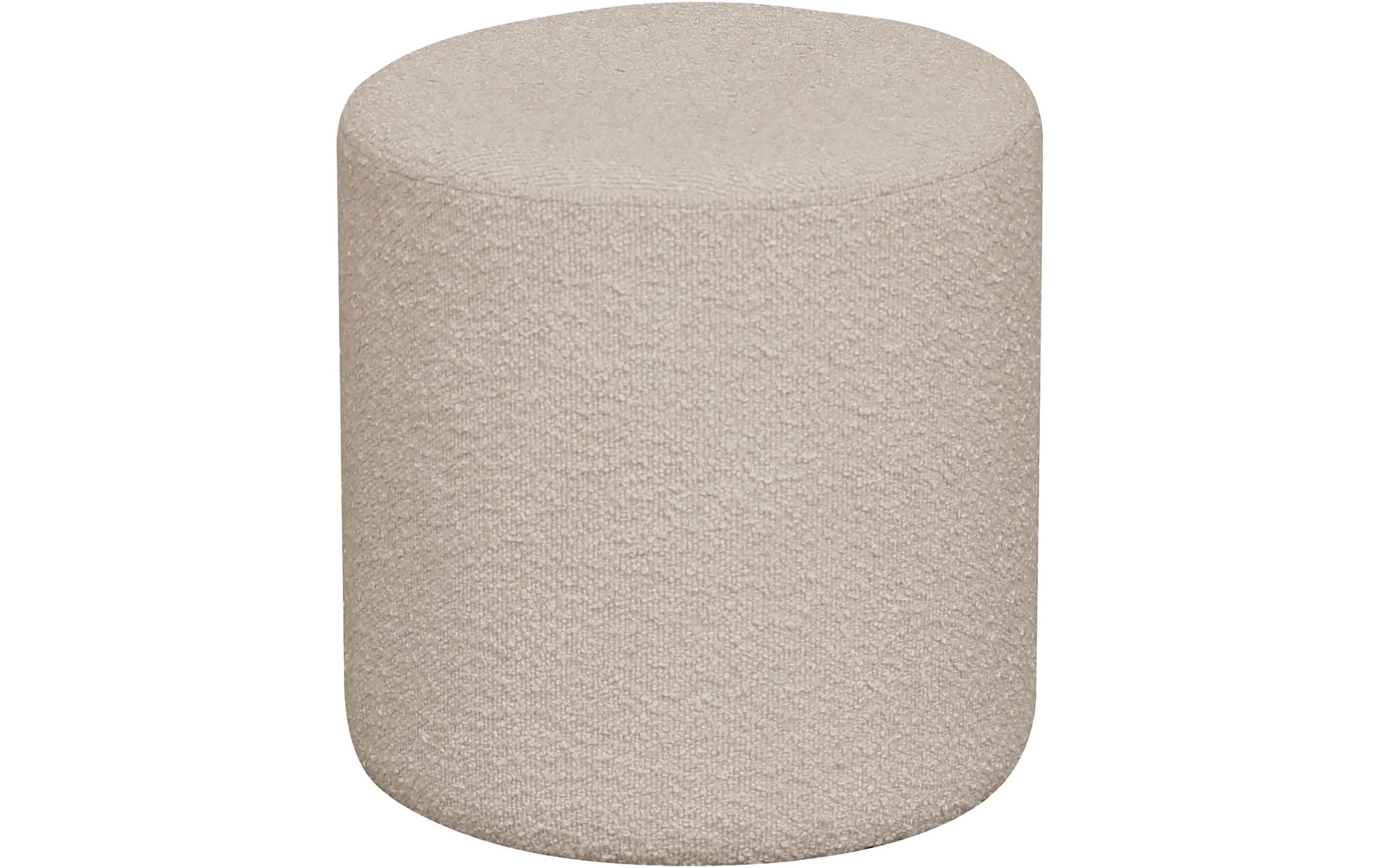 House Nordic Pouf Ejby Beige 1 Stk., Ø34x36 cm