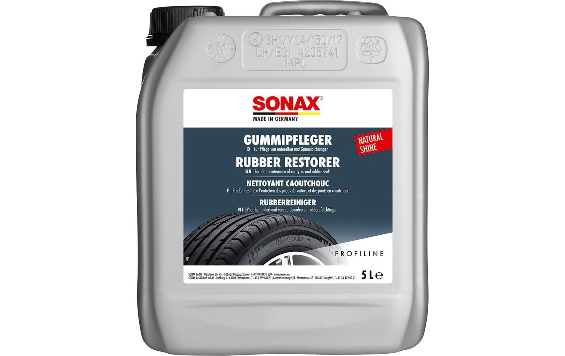 SONAX Gummipfleger 5 L