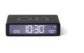Lexon Digitalwecker Flip Classic LCD, inkl. USB-C Ladekabel, Schwarz